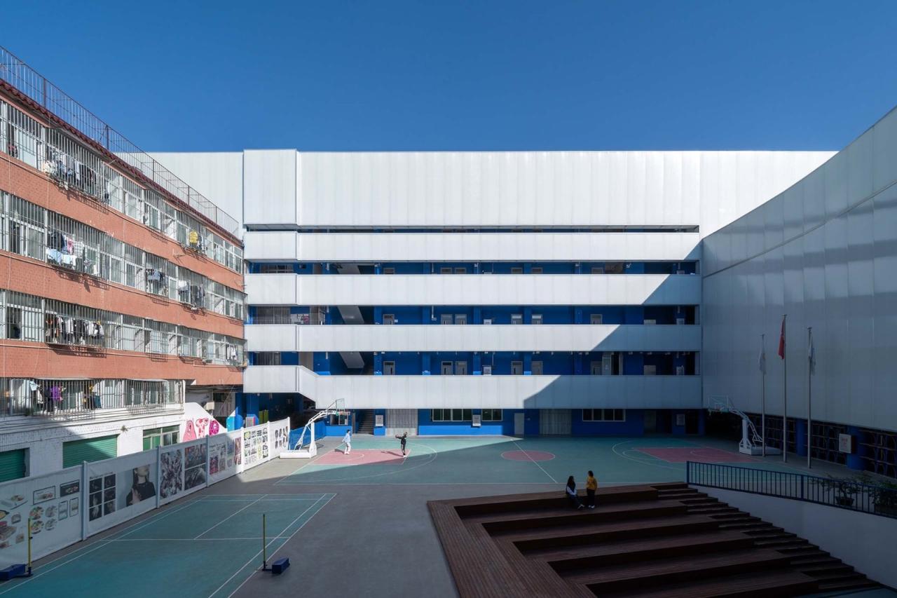 BIM建筑|深圳蓝白艺术院校 / 万社设计 BIM建筑|深圳蓝白艺术院校 / 万社设计