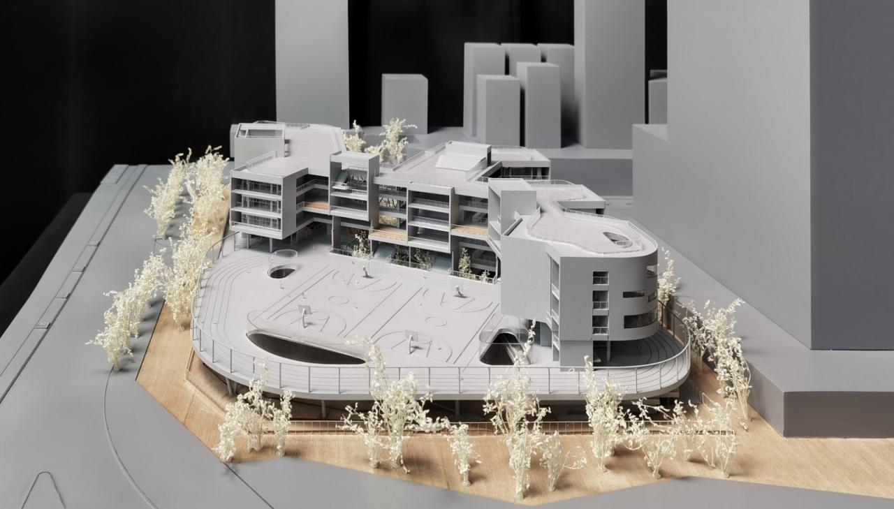 BIM建筑|深圳龙岗下雪村小学 / MAT BIM建筑|深圳龙岗下雪村小学 / MAT