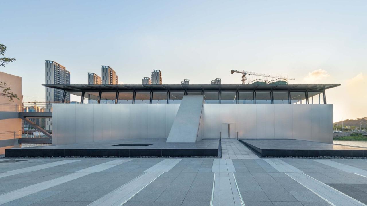 BIM建筑|蓬江智水展示中心 / WAU建筑事务所 BIM建筑|蓬江智水展示中心 / WAU建筑事务所
