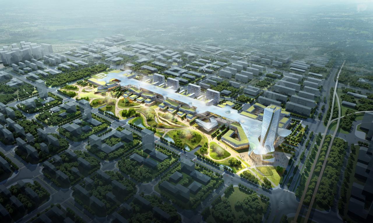 BIM建筑|小米北京新总部概念规划 / FTA BIM建筑|小米北京新总部概念规划 / FTA