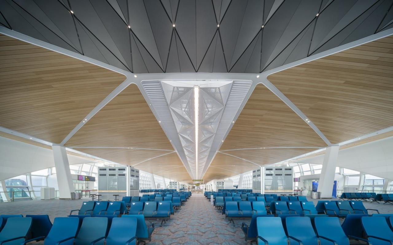 BIM建筑|航空建筑新标杆:深圳宝安国际机场卫星厅 / GDAD、Aedas、兰德隆与布朗 BIM建筑|航空建筑新标杆:深圳宝安国际机场卫星厅 / GDAD、Aedas、兰德隆与布朗