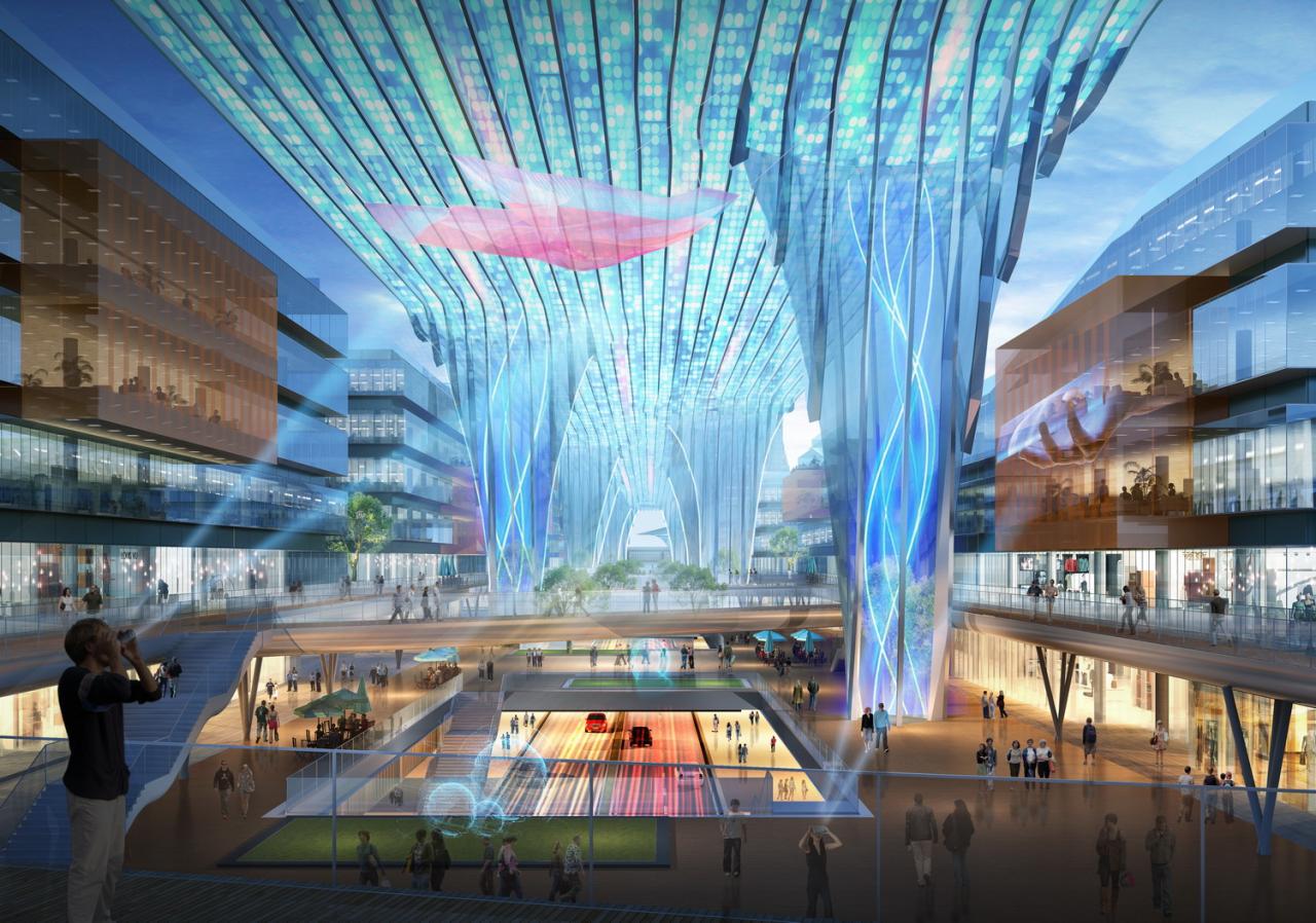 BIM建筑|小米北京新总部概念规划 / FTA BIM建筑|小米北京新总部概念规划 / FTA