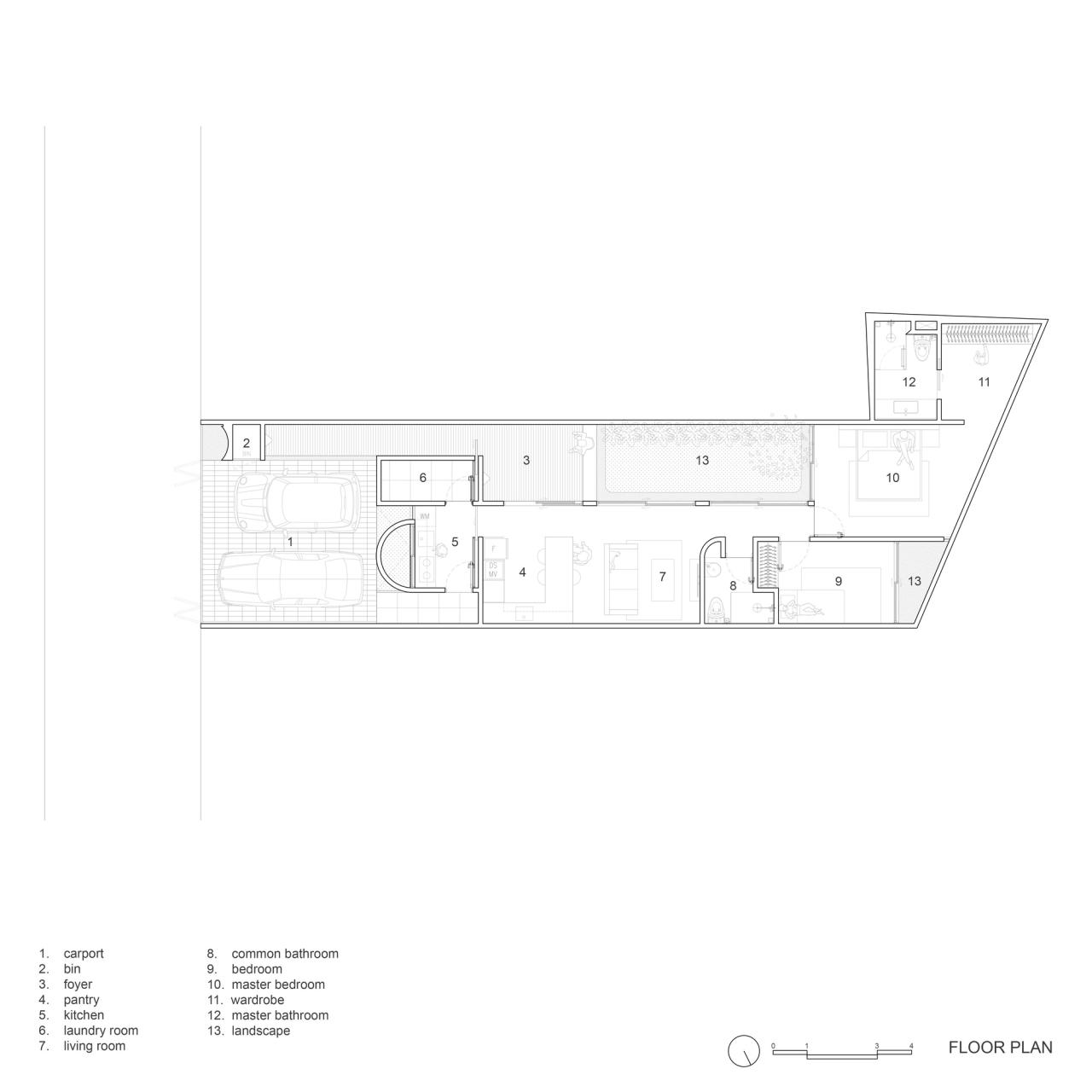 BIM建筑|狭长地形下的独立住宅:YD 住宅 / Isso Architects BIM建筑|狭长地形下的独立住宅:YD 住宅 / Isso Architects