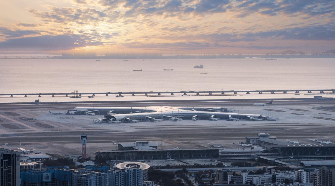 BIM建筑|航空建筑新标杆:深圳宝安国际机场卫星厅 / GDAD、Aedas、兰德隆与布朗 BIM建筑|航空建筑新标杆:深圳宝安国际机场卫星厅 / GDAD、Aedas、兰德隆与布朗