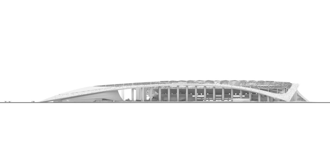 BIM建筑|洛杉矶索菲体育场 / HKS BIM建筑|洛杉矶索菲体育场 / HKS