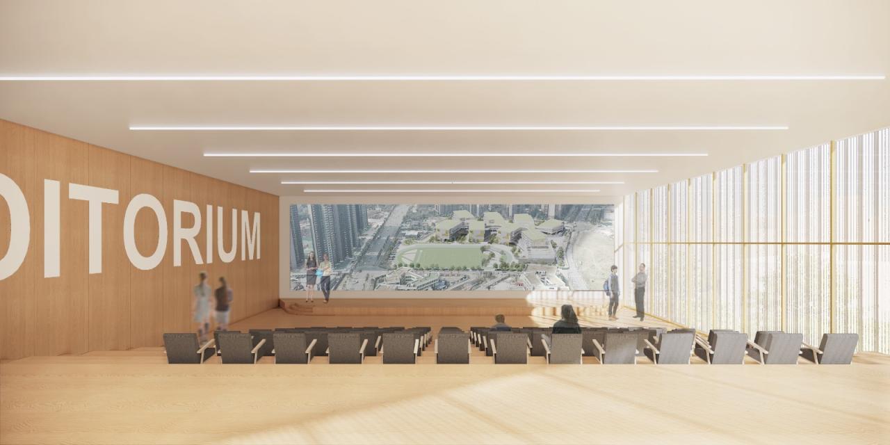 BIM建筑|天府新区海洋路中学 / MAT 超级建筑事务所 BIM建筑|天府新区海洋路中学 / MAT 超级建筑事务所