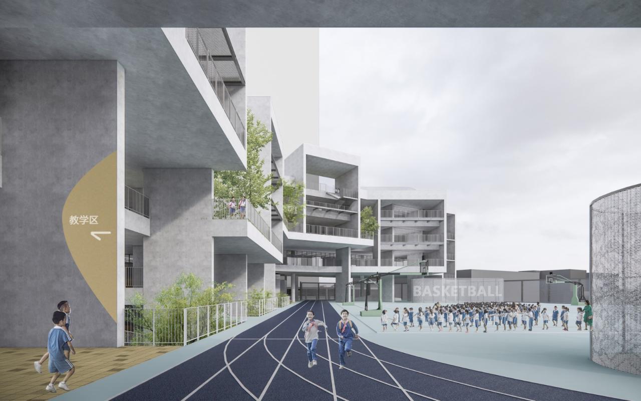 BIM建筑|深圳龙岗下雪村小学 / MAT BIM建筑|深圳龙岗下雪村小学 / MAT