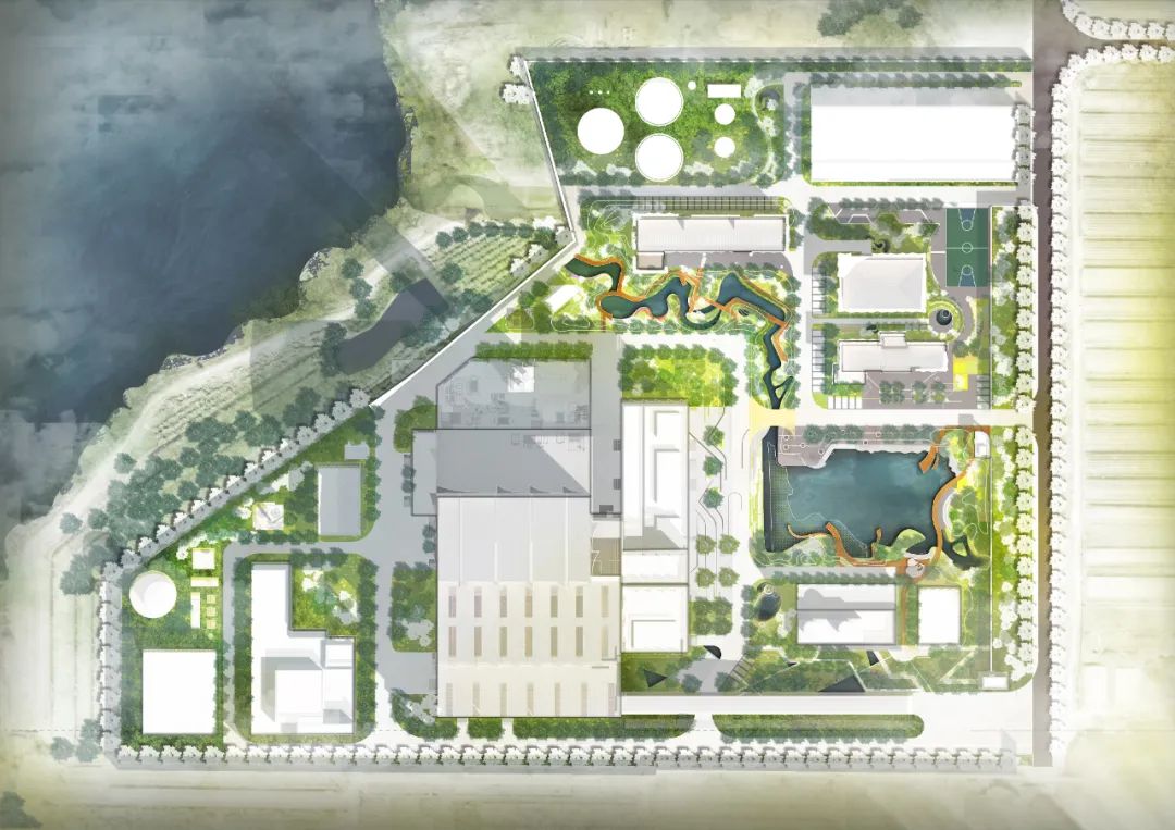 BIM建筑|嘉善伟明环保垃圾焚烧发电厂更新 / UUA建筑设计事务 BIM建筑|嘉善伟明环保垃圾焚烧发电厂更新 / UUA建筑设计事务