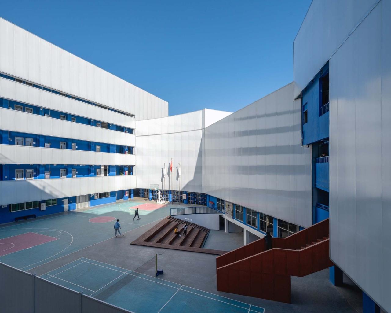 BIM建筑|深圳蓝白艺术院校 / 万社设计 BIM建筑|深圳蓝白艺术院校 / 万社设计