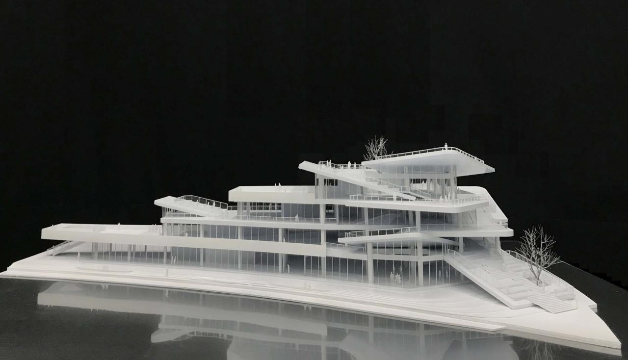 BIM建筑|漫游白色切片,上海之鱼 / 同济原作设计工作室 BIM建筑|漫游白色切片,上海之鱼 / 同济原作设计工作室
