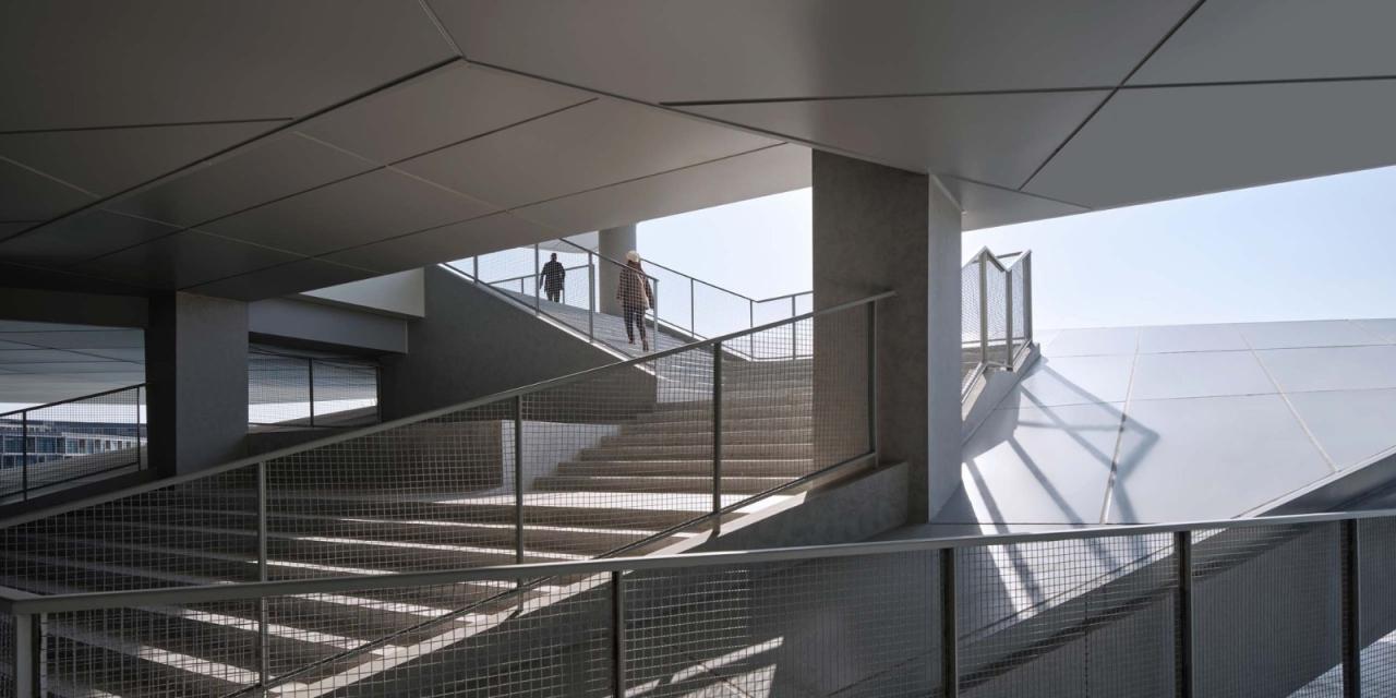 BIM建筑|漫游白色切片,上海之鱼 / 同济原作设计工作室 BIM建筑|漫游白色切片,上海之鱼 / 同济原作设计工作室