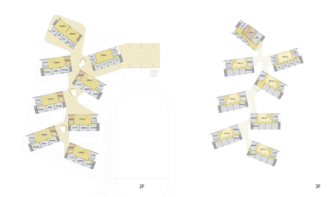 BIM建筑|天府新区海洋路中学 / MAT 超级建筑事务所 BIM建筑|天府新区海洋路中学 / MAT 超级建筑事务所