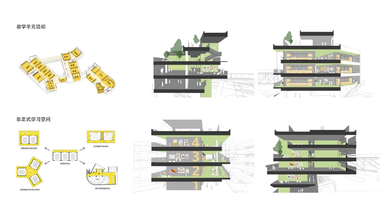 BIM建筑|深圳龙岗下雪村小学 / MAT BIM建筑|深圳龙岗下雪村小学 / MAT