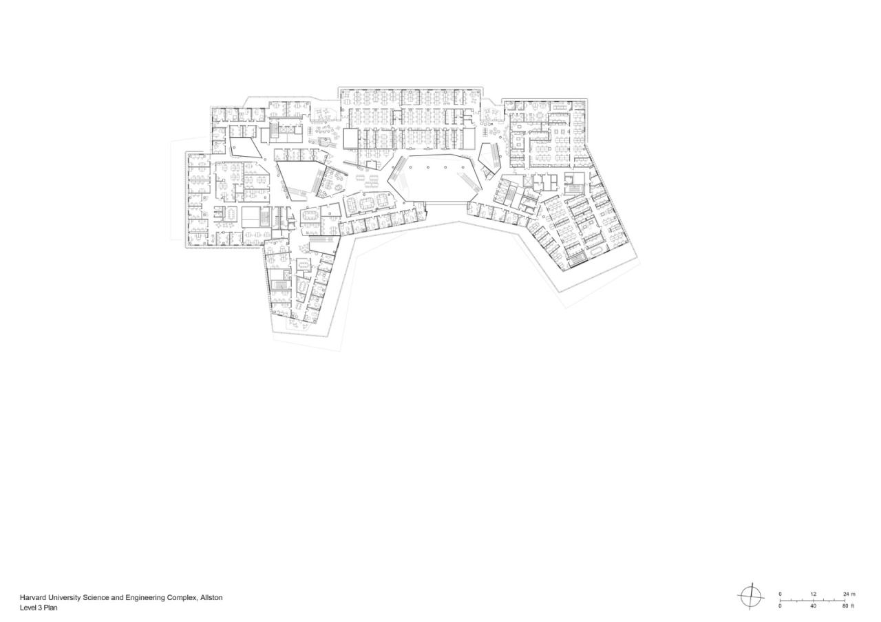 BIM建筑|哈佛大学科学与工程综合楼 / 贝尼奇建筑事务所 BIM建筑|哈佛大学科学与工程综合楼 / 贝尼奇建筑事务所