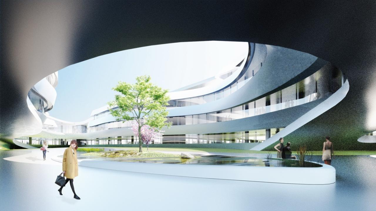 BIM建筑|中央美术学院青岛校区设计方案 / CAA BIM建筑|中央美术学院青岛校区设计方案 / CAA