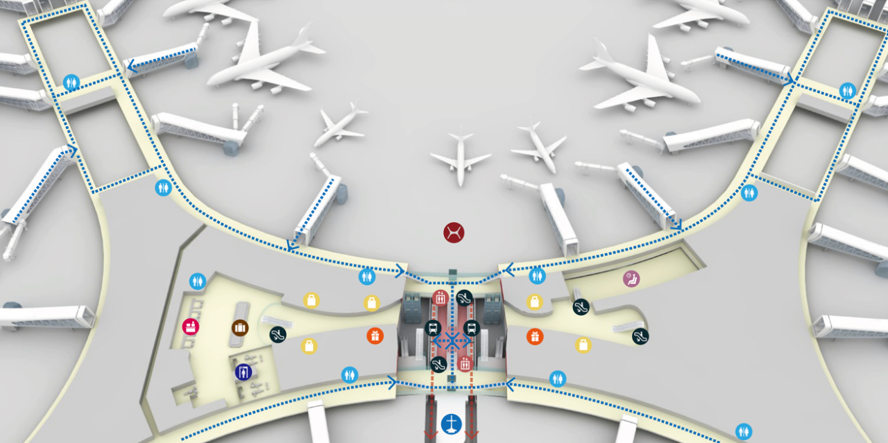 BIM建筑|航空建筑新标杆:深圳宝安国际机场卫星厅 / GDAD、Aedas、兰德隆与布朗 BIM建筑|航空建筑新标杆:深圳宝安国际机场卫星厅 / GDAD、Aedas、兰德隆与布朗
