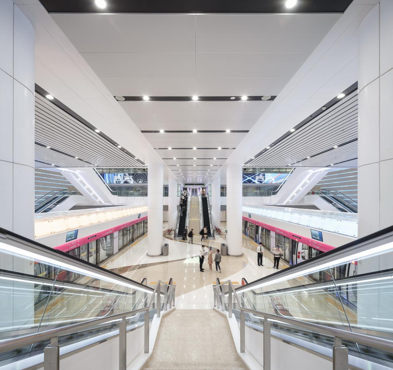 BIM建筑|航空建筑新标杆:深圳宝安国际机场卫星厅 / GDAD、Aedas、兰德隆与布朗 BIM建筑|航空建筑新标杆:深圳宝安国际机场卫星厅 / GDAD、Aedas、兰德隆与布朗