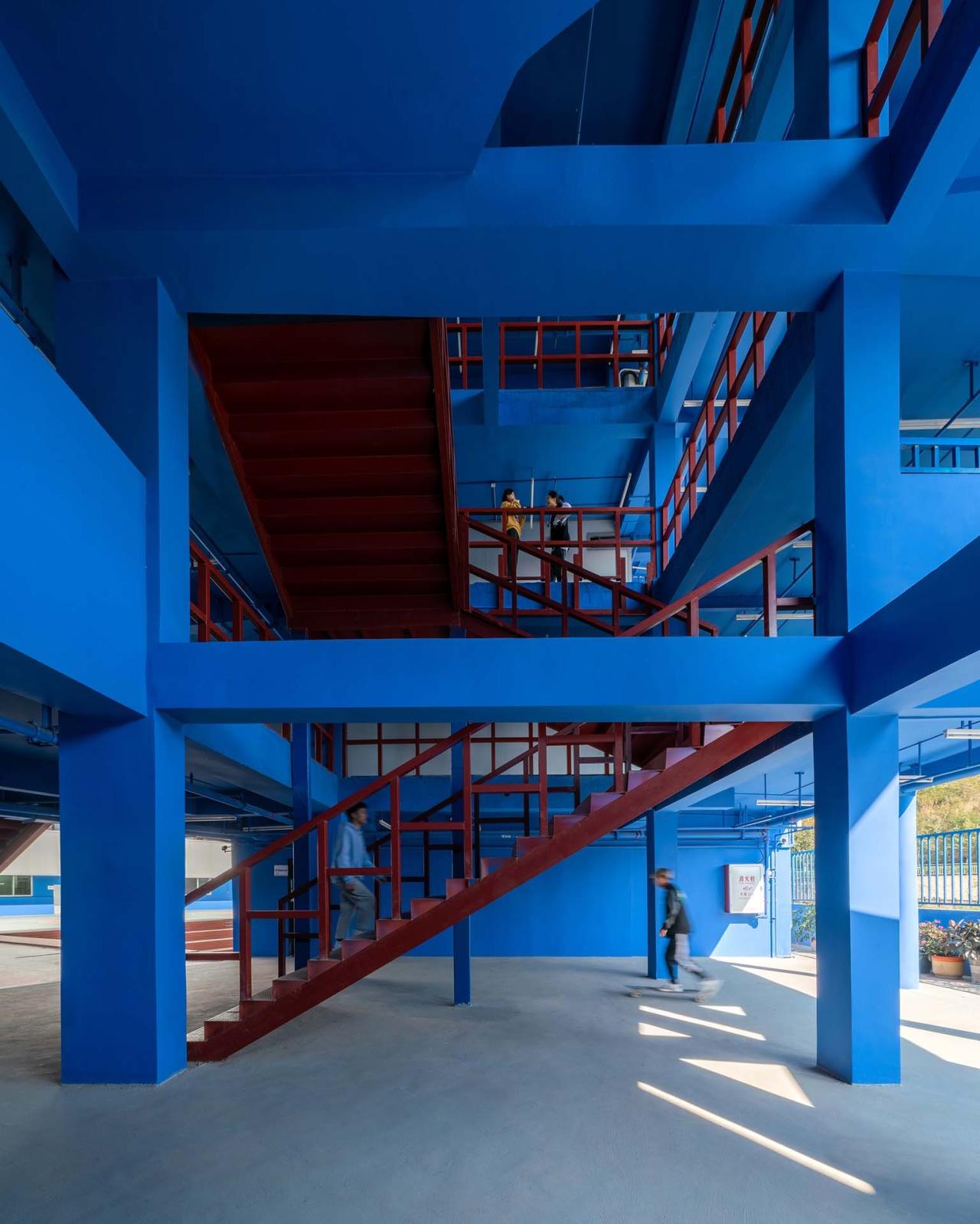 BIM建筑|深圳蓝白艺术院校 / 万社设计 BIM建筑|深圳蓝白艺术院校 / 万社设计
