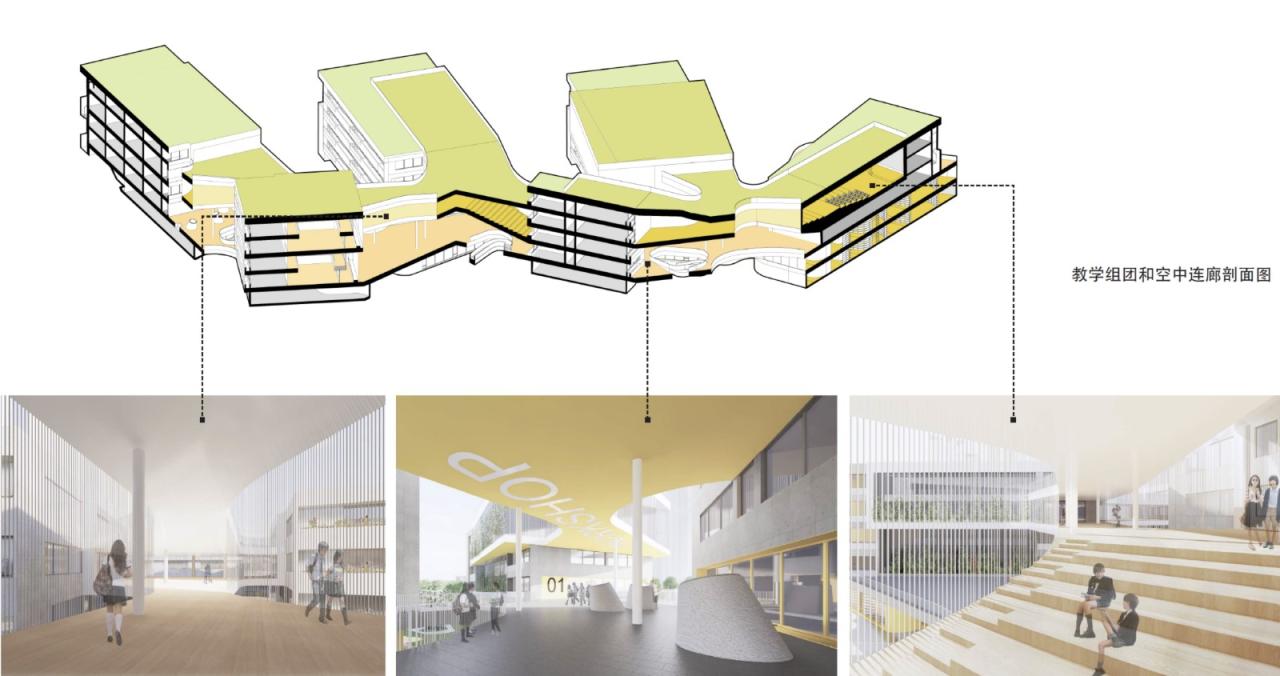 BIM建筑|天府新区海洋路中学 / MAT 超级建筑事务所 BIM建筑|天府新区海洋路中学 / MAT 超级建筑事务所