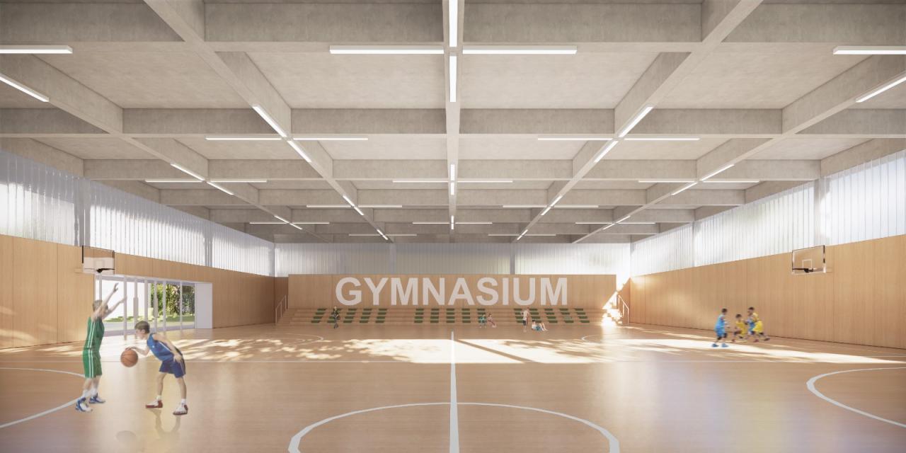 BIM建筑|天府新区海洋路中学 / MAT 超级建筑事务所 BIM建筑|天府新区海洋路中学 / MAT 超级建筑事务所
