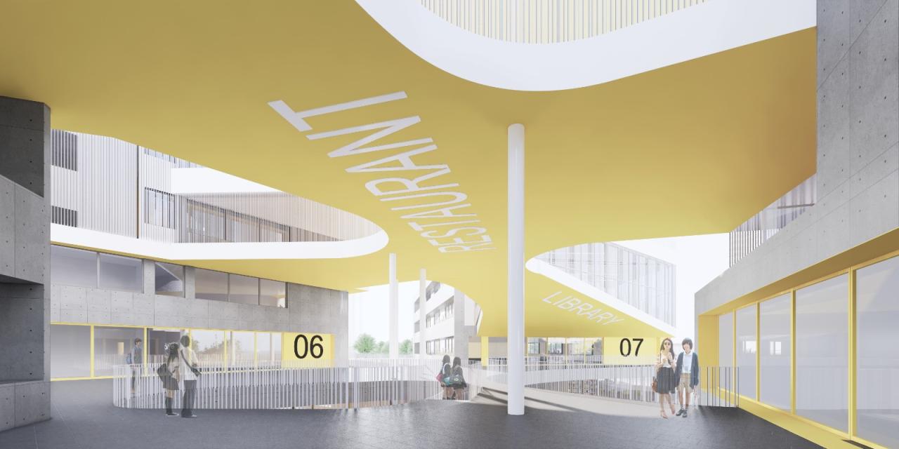 BIM建筑|天府新区海洋路中学 / MAT 超级建筑事务所 BIM建筑|天府新区海洋路中学 / MAT 超级建筑事务所