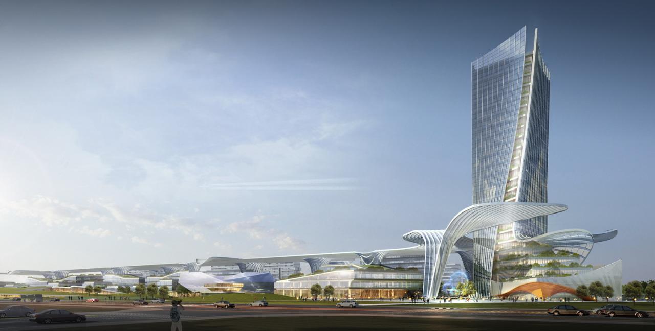 BIM建筑|小米北京新总部概念规划 / FTA BIM建筑|小米北京新总部概念规划 / FTA