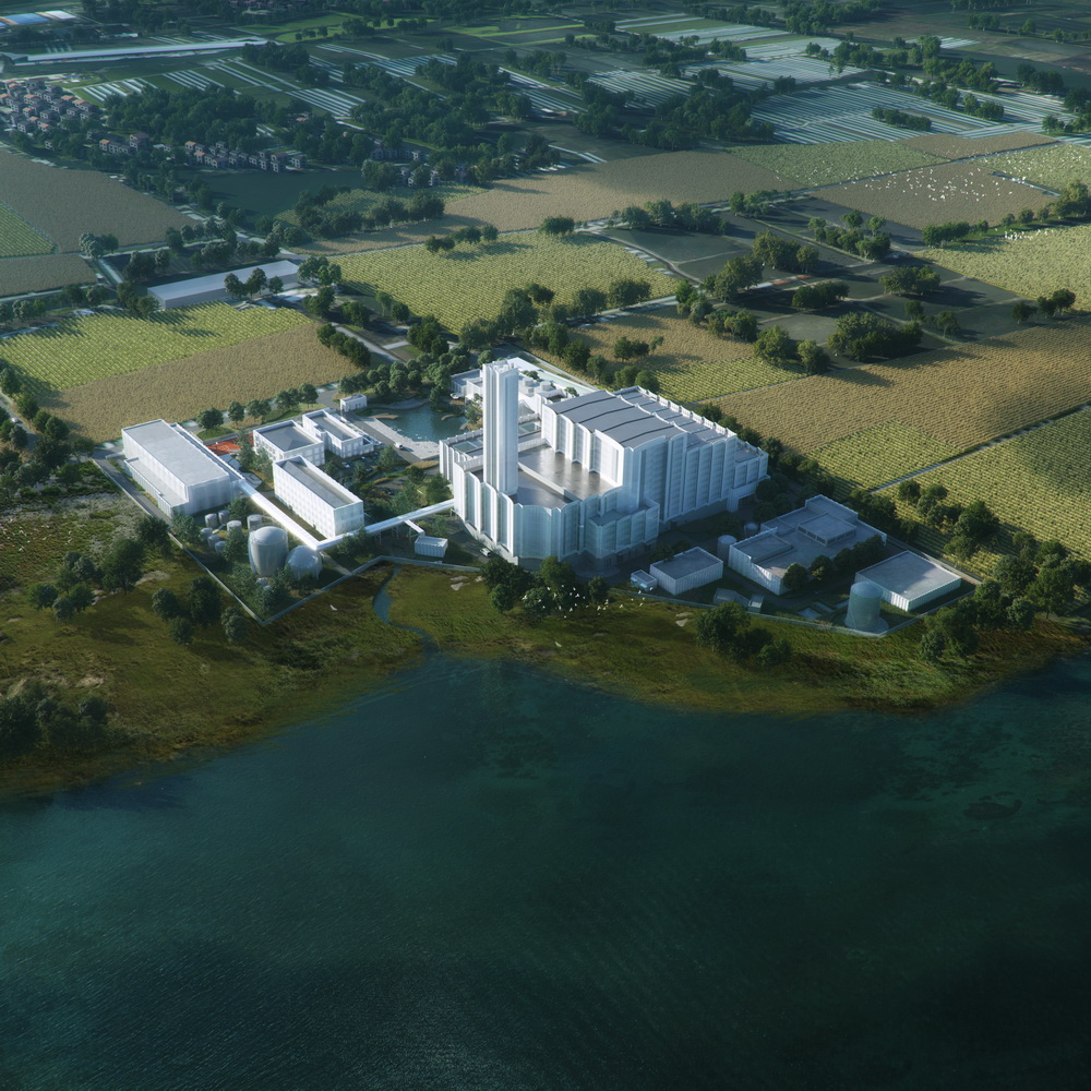 BIM建筑|嘉善伟明环保垃圾焚烧发电厂更新 / UUA建筑设计事务 BIM建筑|嘉善伟明环保垃圾焚烧发电厂更新 / UUA建筑设计事务