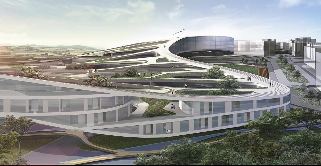 BIM建筑|中央美术学院青岛校区设计方案 / CAA BIM建筑|中央美术学院青岛校区设计方案 / CAA