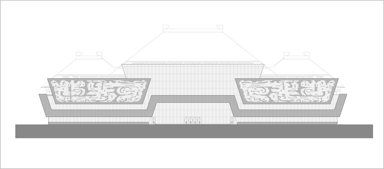 BIM建筑|湖北省博物馆三期扩建工程 / 中信设计 BIM建筑|湖北省博物馆三期扩建工程 / 中信设计