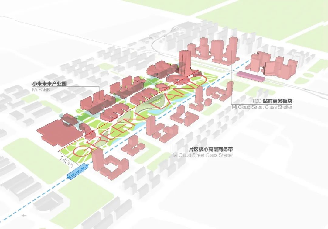 BIM建筑|小米北京新总部概念规划 / FTA BIM建筑|小米北京新总部概念规划 / FTA