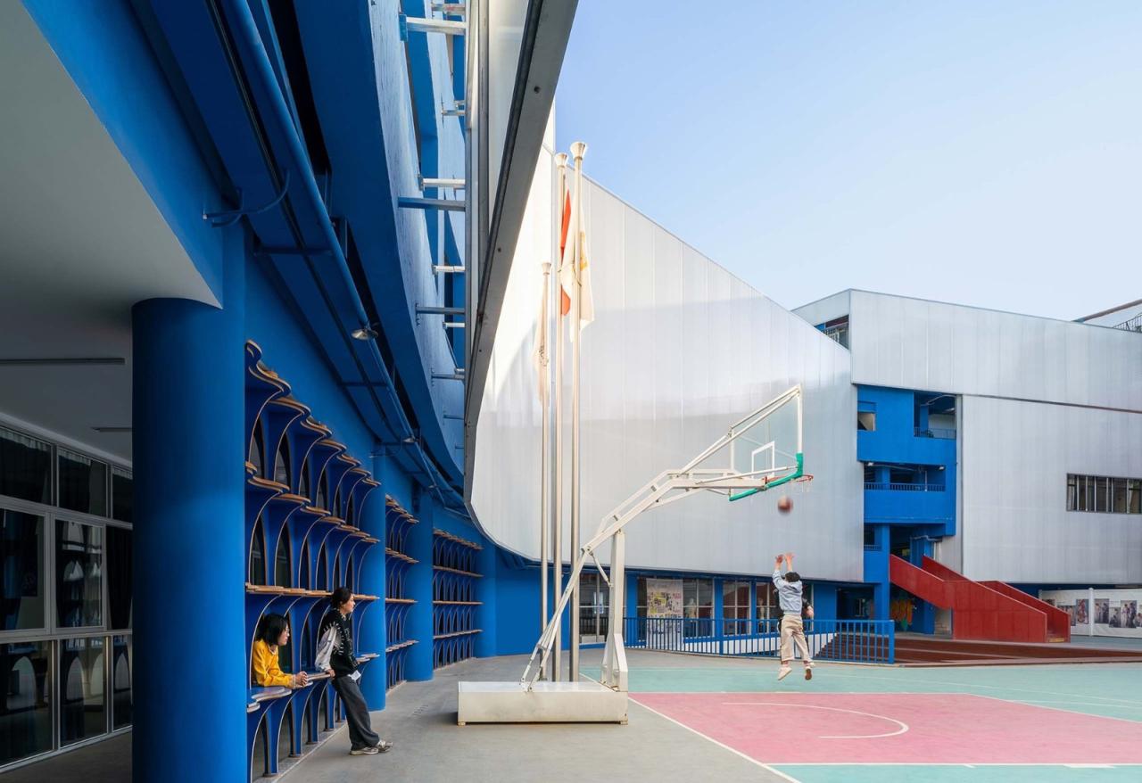 BIM建筑|深圳蓝白艺术院校 / 万社设计 BIM建筑|深圳蓝白艺术院校 / 万社设计