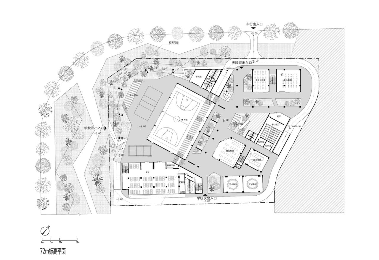 BIM建筑|深圳龙岗下雪村小学 / MAT BIM建筑|深圳龙岗下雪村小学 / MAT
