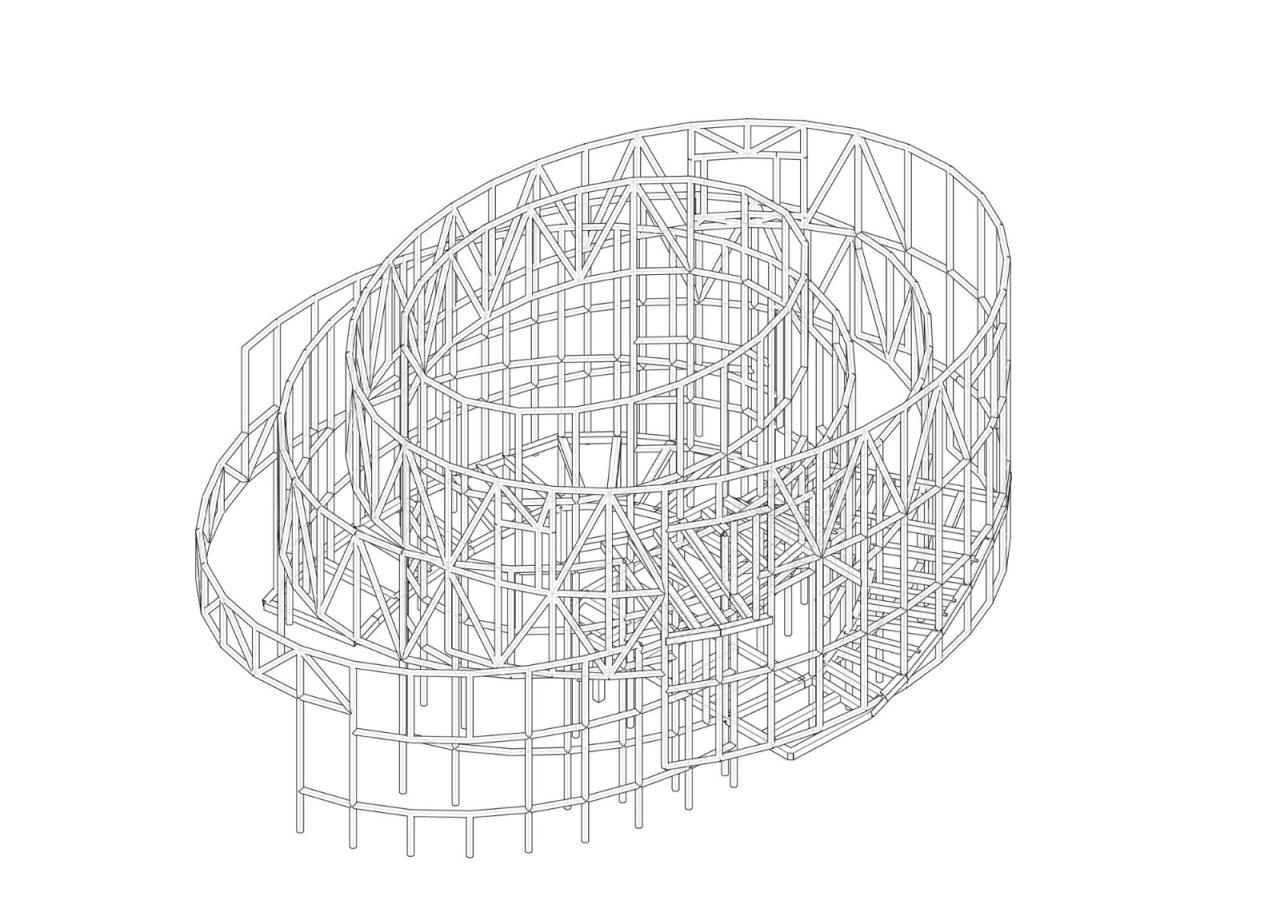 BIM建筑|“借山重影”,塘栖枇杷博物馆 / 田之间建筑 BIM建筑|“借山重影”,塘栖枇杷博物馆 / 田之间建筑