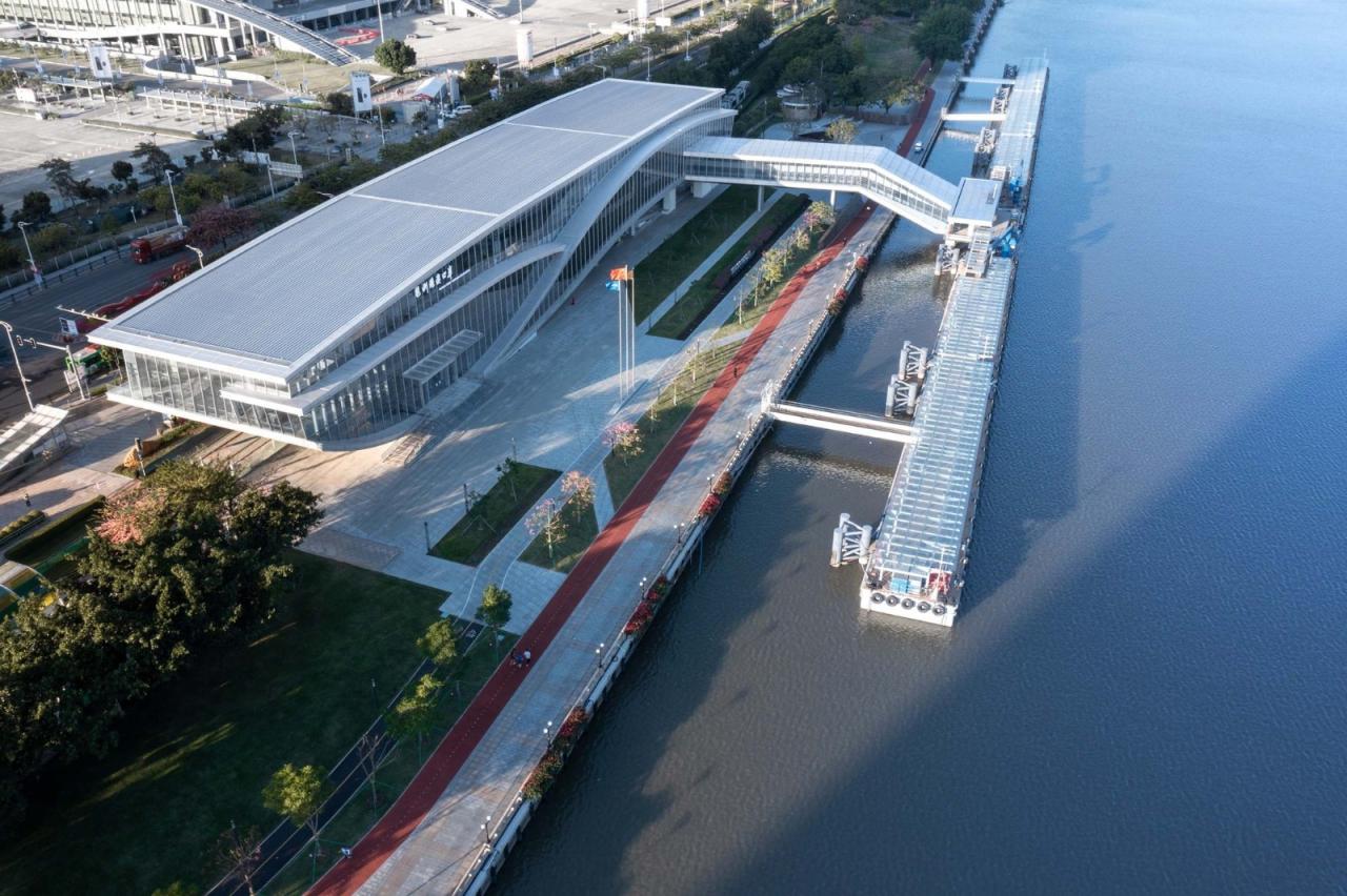 BIM建筑|琶洲港澳客运口岸 / XAA建筑事务所 BIM建筑|琶洲港澳客运口岸 / XAA建筑事务所