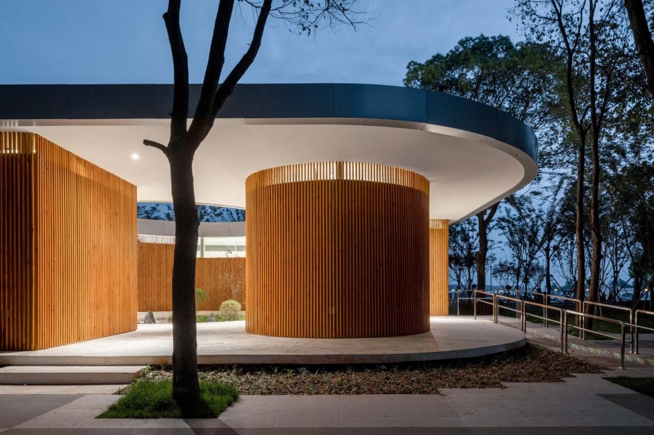 BIM建筑|梁子湖长岭渡口景观公厕 / 原榀建筑 BIM建筑|梁子湖长岭渡口景观公厕 / 原榀建筑