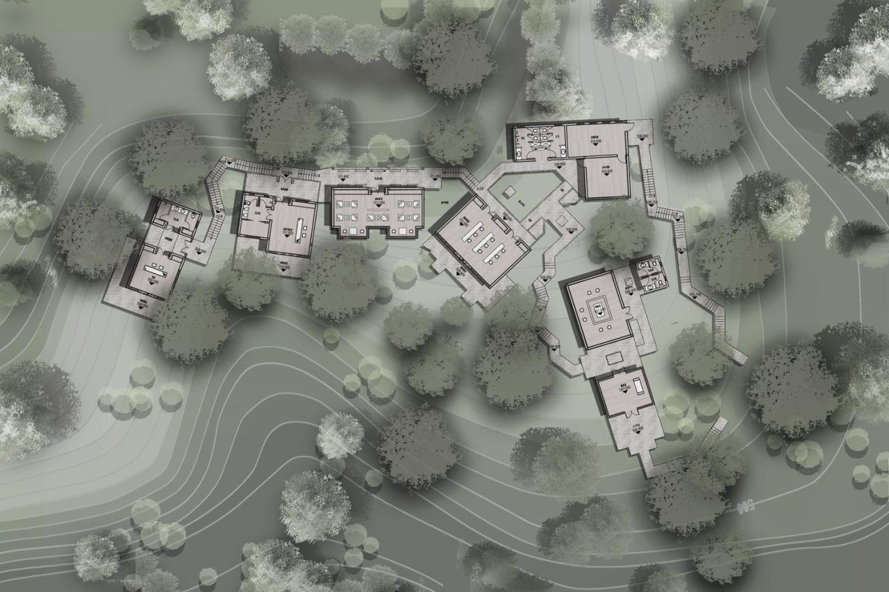 BIM建筑|会宗书院 / UA尤安设计 BIM建筑|会宗书院 / UA尤安设计