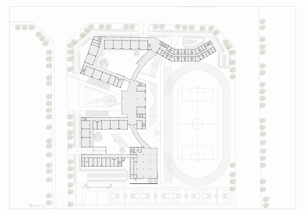 BIM建筑|“时间的容器”——郑州爱华国际学校 / UA尤安设计 BIM建筑|“时间的容器”——郑州爱华国际学校 / UA尤安设计