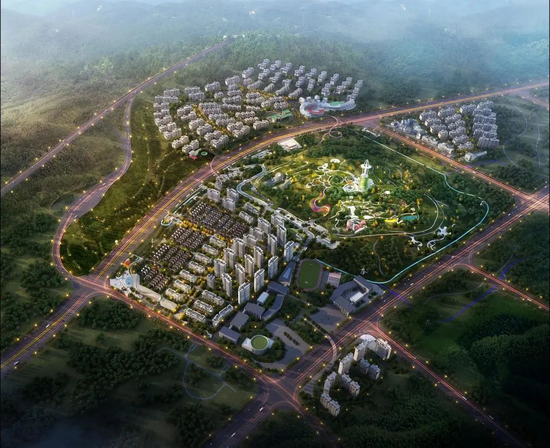 BIM建筑|丝带萦绕于山林间的遐想-昆明华侨城 ▪ 滇中乐活城社区中心 / 成执设计 BIM建筑|丝带萦绕于山林间的遐想-昆明华侨城 ▪ 滇中乐活城社区中心 / 成执设计