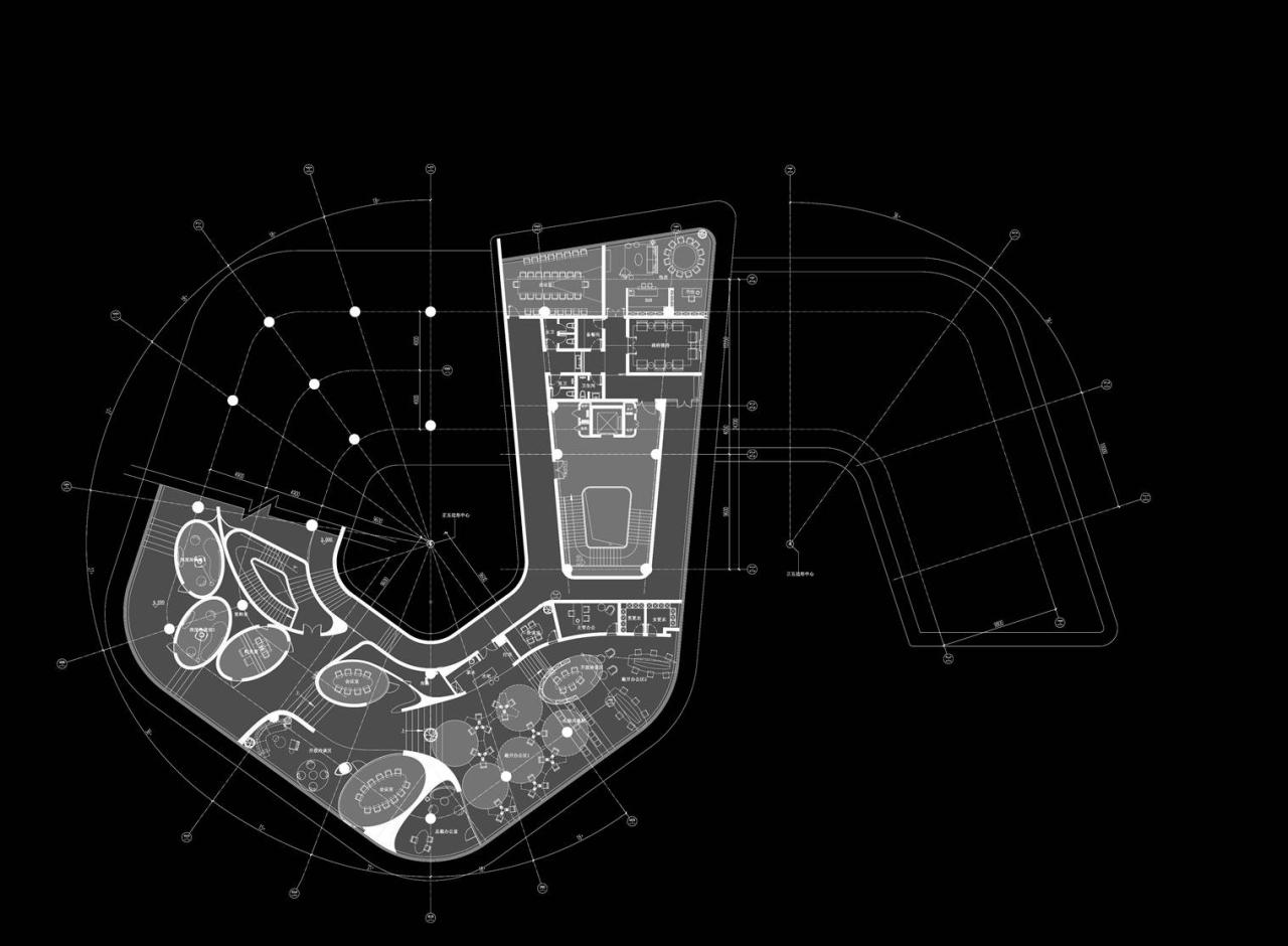 BIM建筑|反重力生长的有机体—洪湖·新滩展示中心 / UA尤安设计 BIM建筑|反重力生长的有机体—洪湖·新滩展示中心 / UA尤安设计