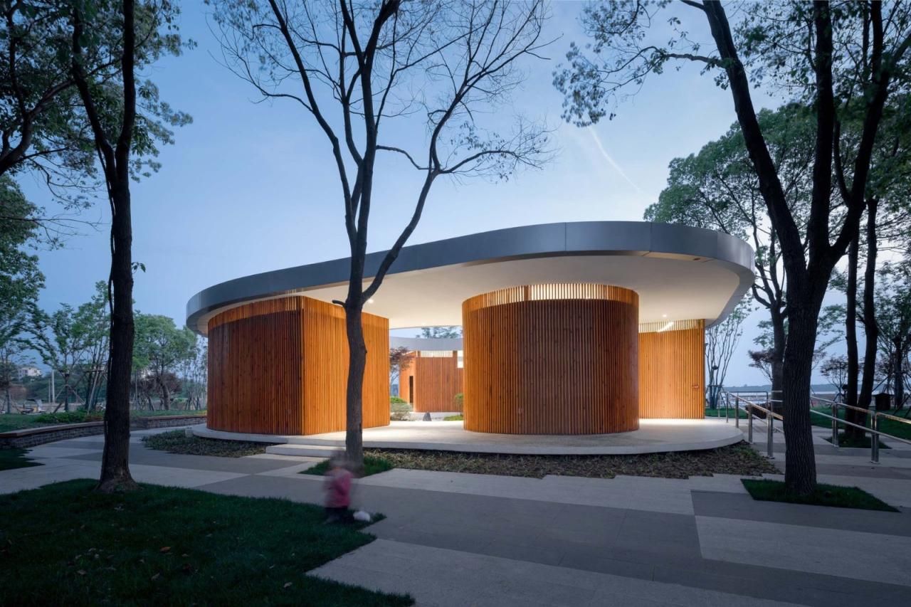 BIM建筑|梁子湖长岭渡口景观公厕 / 原榀建筑 BIM建筑|梁子湖长岭渡口景观公厕 / 原榀建筑