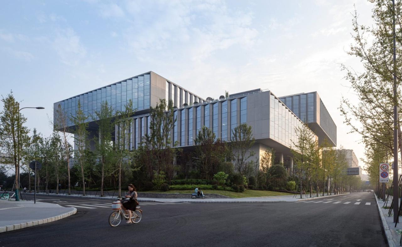BIM建筑|京东集团西南总部大厦 / gmp Architects BIM建筑|京东集团西南总部大厦 / gmp Architects