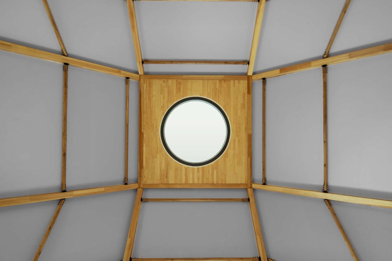 BIM建筑|几何蒙古包 / 阁尔工作室 BIM建筑|几何蒙古包 / 阁尔工作室