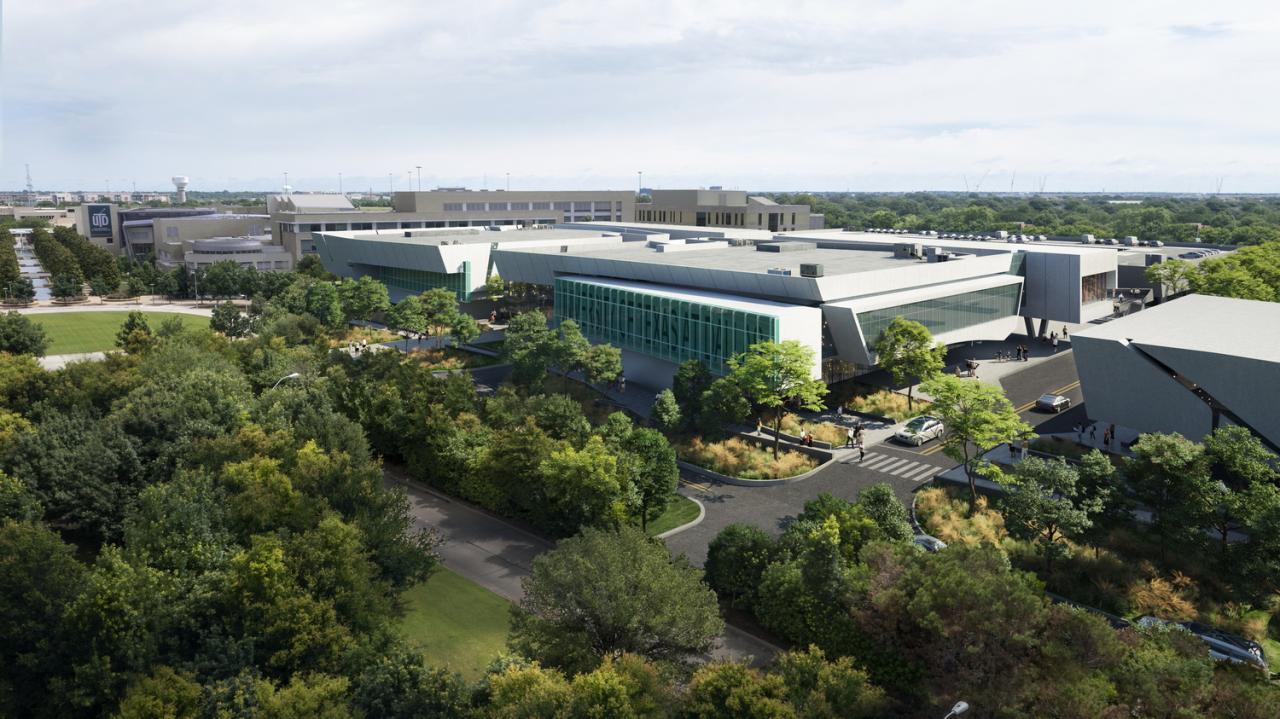 BIM建筑|德克萨斯大学达拉斯分校艺术文化新区 / 墨菲西斯建筑设计事务所 BIM建筑|德克萨斯大学达拉斯分校艺术文化新区 / 墨菲西斯建筑设计事务所