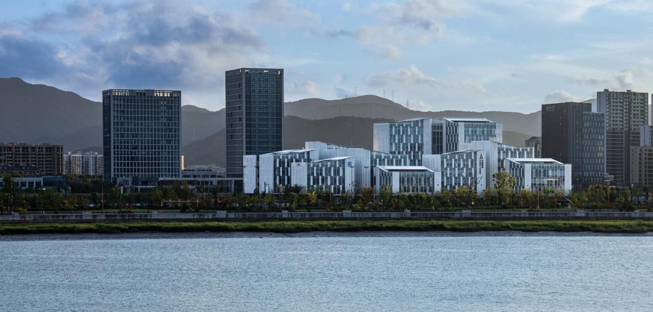 BIM建筑|舟山赛丽文创广场:小中见大的营造/ gad BIM建筑|舟山赛丽文创广场:小中见大的营造/ gad