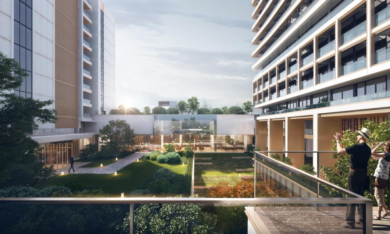 BIM建筑|理想社区:城市型康养, 国华人寿首家国际康养中心 / 栖城设计 BIM建筑|理想社区:城市型康养, 国华人寿首家国际康养中心 / 栖城设计