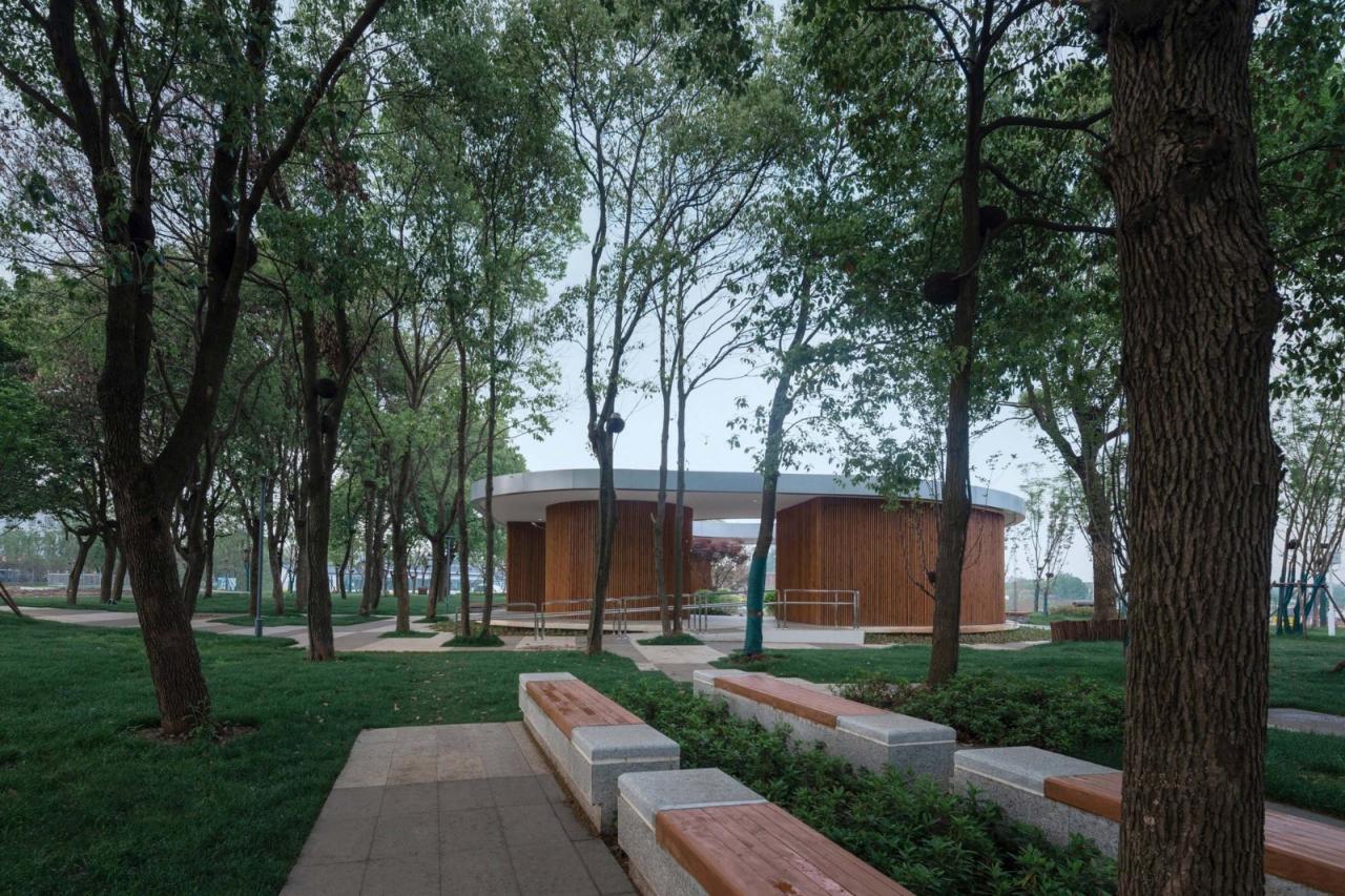 BIM建筑|梁子湖长岭渡口景观公厕 / 原榀建筑 BIM建筑|梁子湖长岭渡口景观公厕 / 原榀建筑