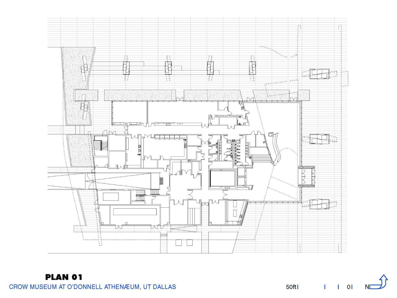 BIM建筑|德克萨斯大学达拉斯分校艺术文化新区 / 墨菲西斯建筑设计事务所 BIM建筑|德克萨斯大学达拉斯分校艺术文化新区 / 墨菲西斯建筑设计事务所