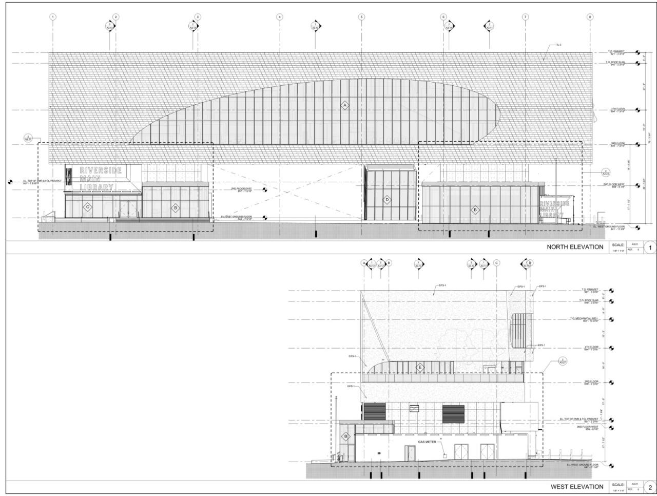 BIM建筑|Riverside 市立图书馆 / Johnson Favaro BIM建筑|Riverside 市立图书馆 / Johnson Favaro