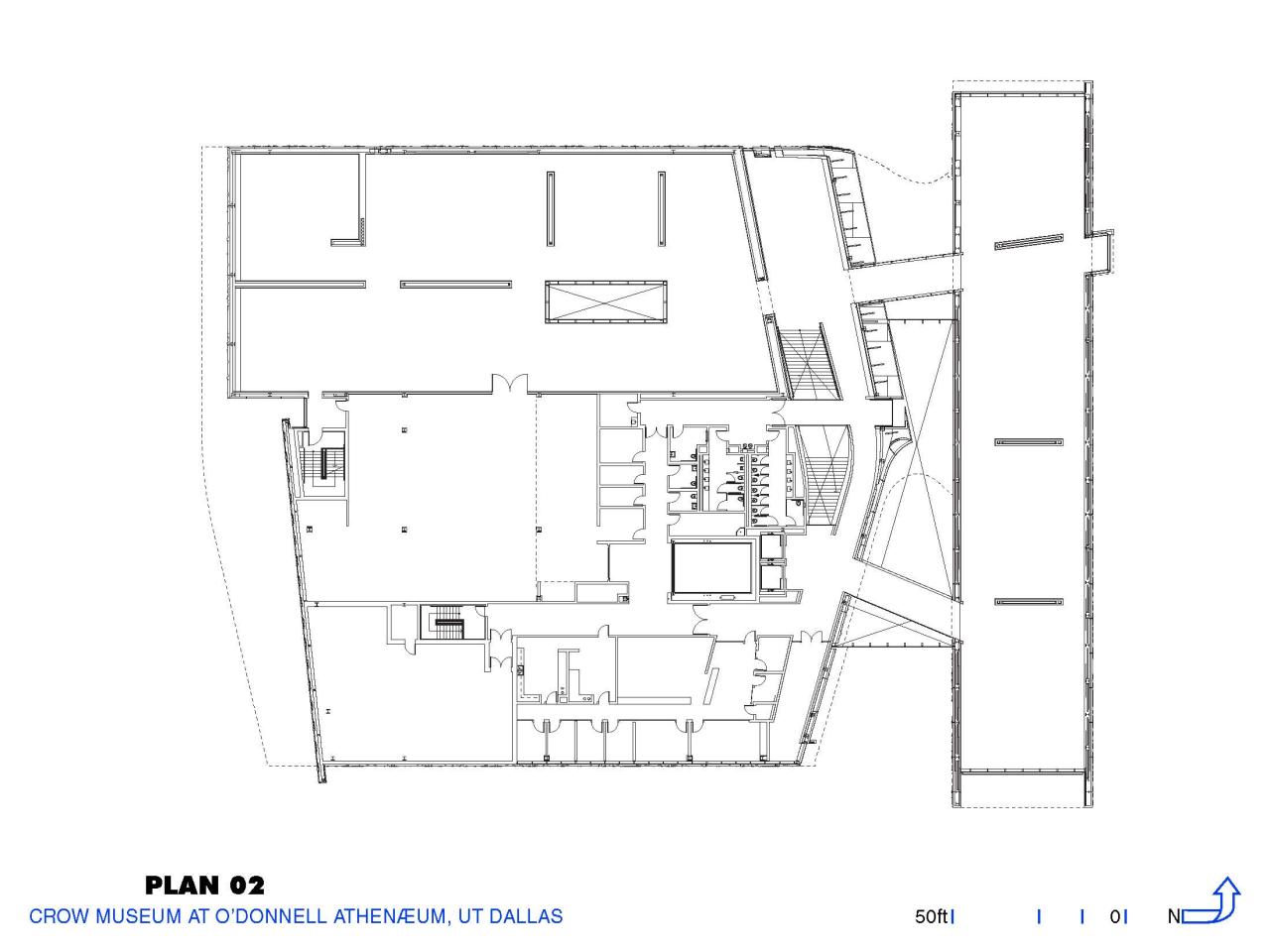 BIM建筑|德克萨斯大学达拉斯分校艺术文化新区 / 墨菲西斯建筑设计事务所 BIM建筑|德克萨斯大学达拉斯分校艺术文化新区 / 墨菲西斯建筑设计事务所