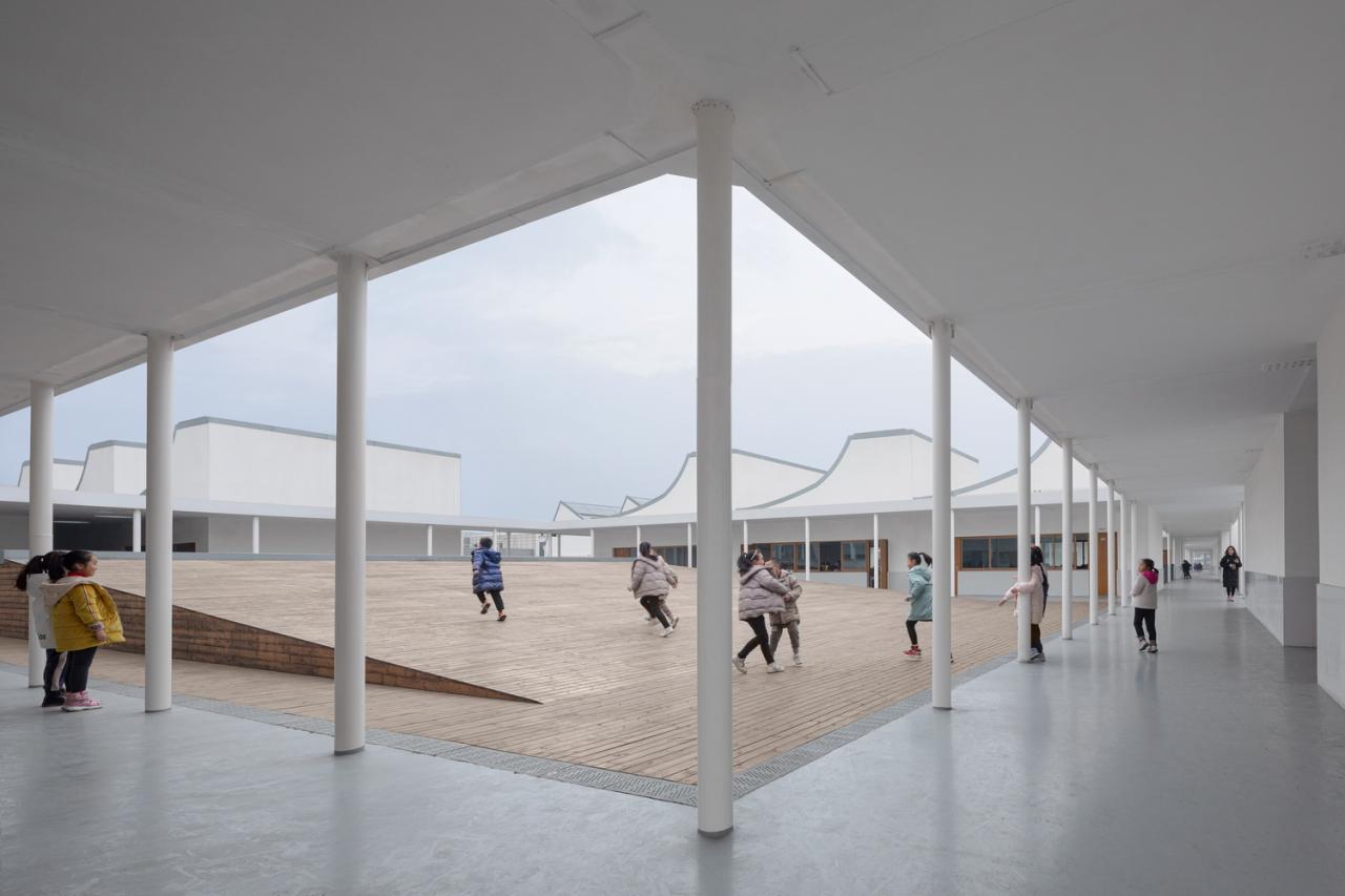 BIM建筑|平行与光的学校——青衣江路小学校 / 迹·建筑事务所(TAO) BIM建筑|平行与光的学校——青衣江路小学校 / 迹·建筑事务所(TAO)